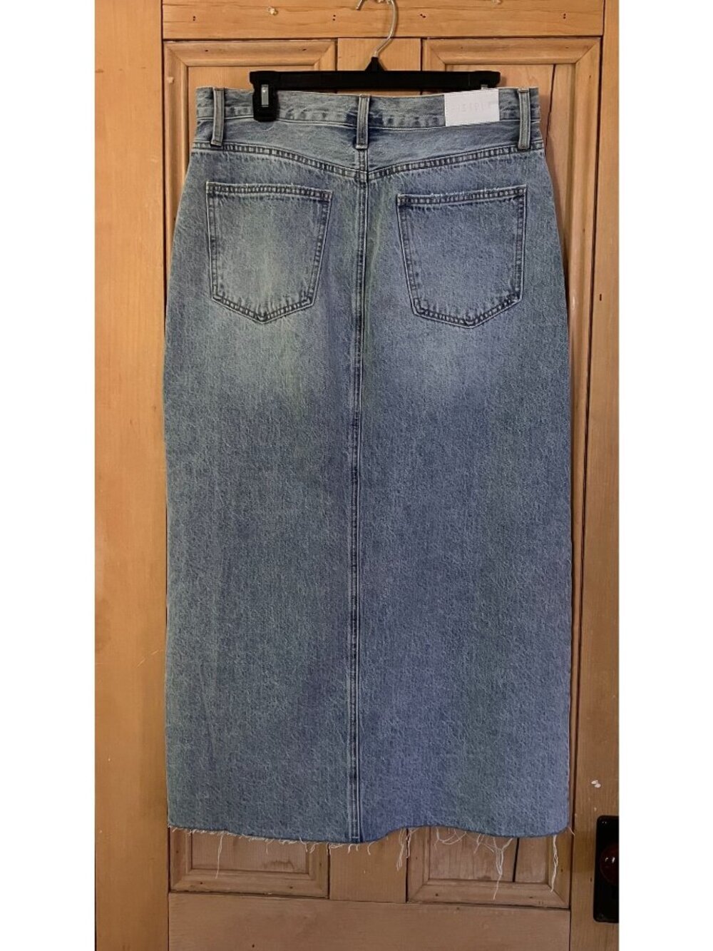 Pistola Womens Anthropologie Alice Brooklyn Split Skirt Size 30 Blue SP NWOT - Picture 10 of 12